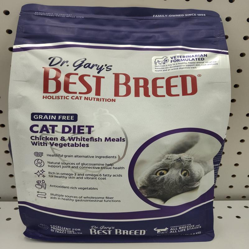 4# Best Breed Grain-Free Chicken & Cat Formula