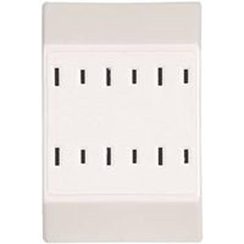 15A WHT Polar 6 Outlet Tap