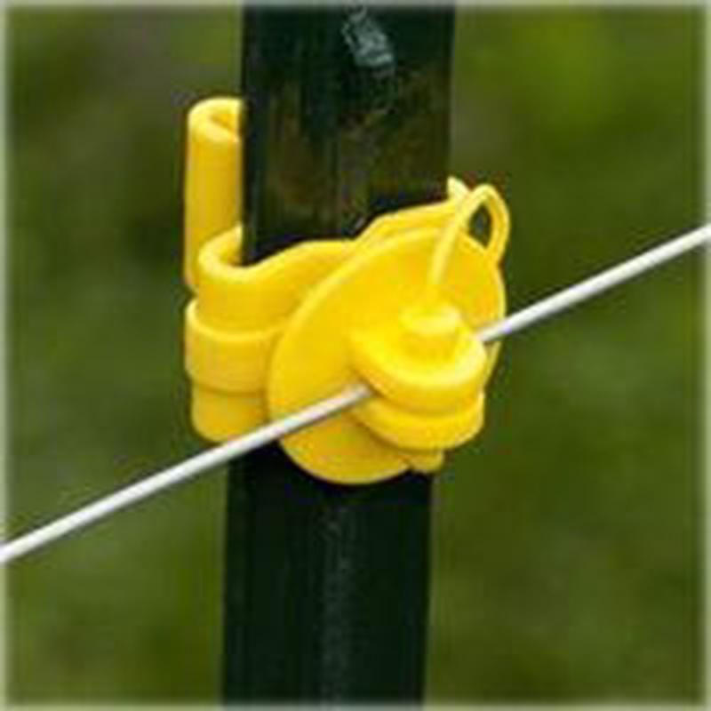 Zareba ITPLY-Z Pin-Lock T-Post Insulator - Yellow