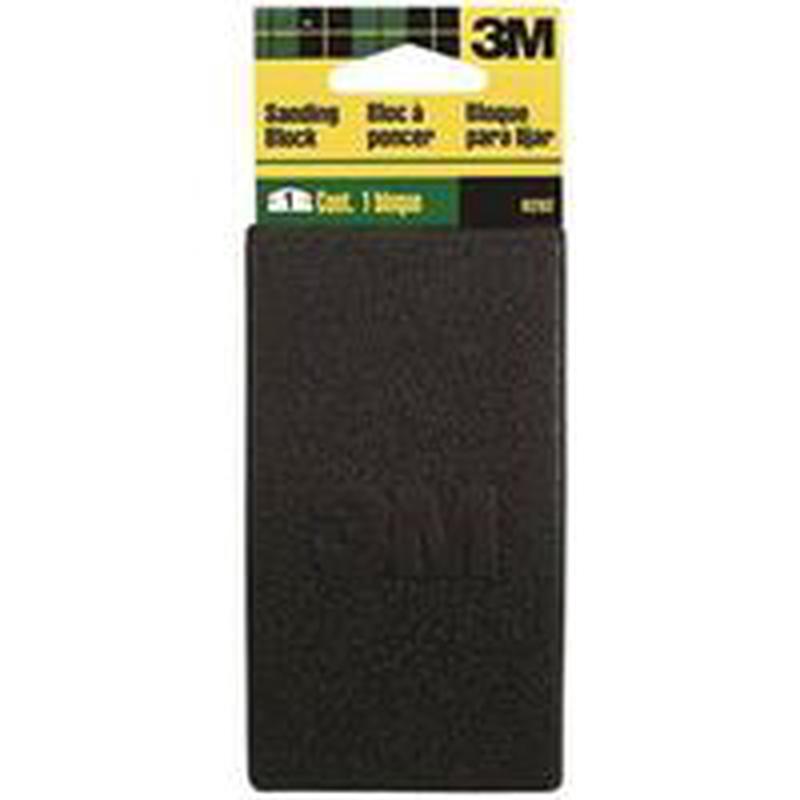 3M Sanding Block, 5in x 2.75in Rubb Sand Block (9292)