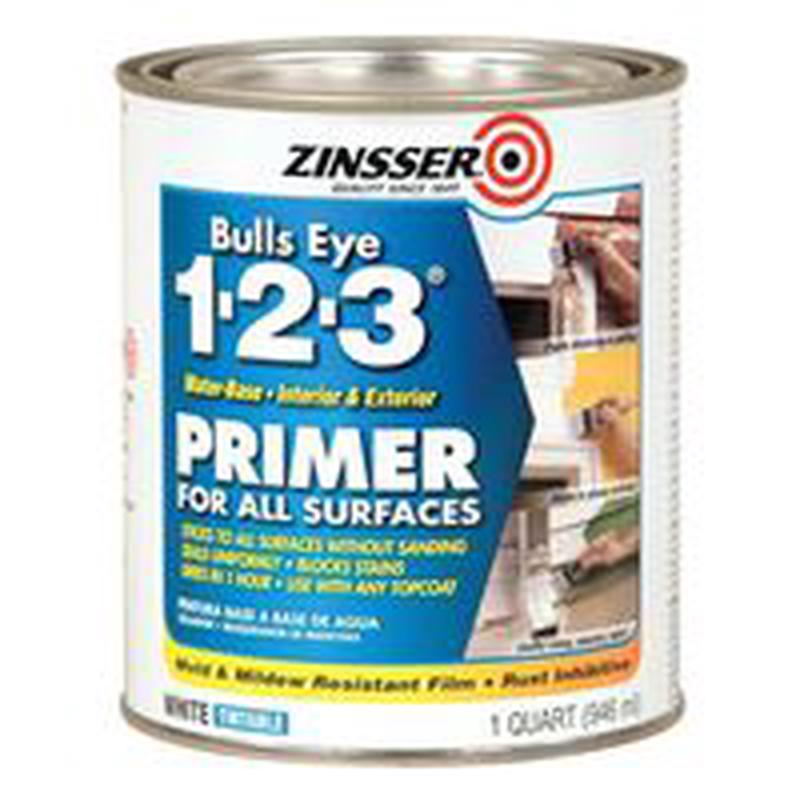 Zinsser 02004 Primer Sealer, White, 1 Qt, 450 Sq-Ft/Gal Coverage Area (2004)