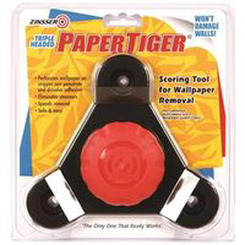 Zinsser 02976 Scoring Tool, 1 in L, 3 in W, Ergonomic Handle, Tool WLPPR Scoring Triple (2976)