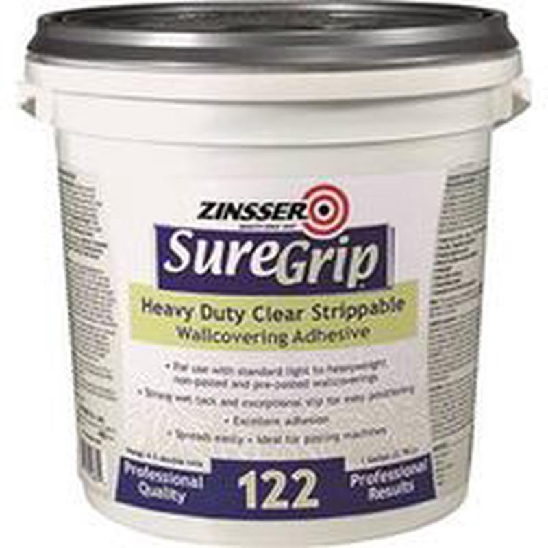Zinsser Wallcovering Adhesive Clear, 1 Gal (2881)