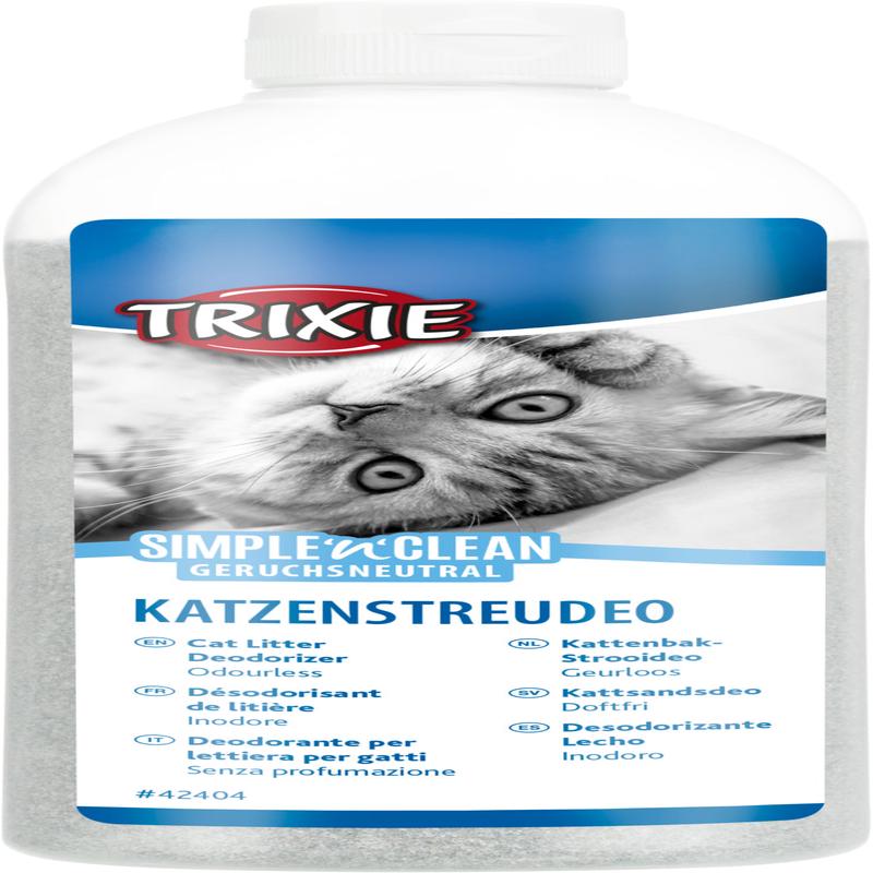 Trixie Simple'n'Clean cat litter deo, activated carbon, 750 g