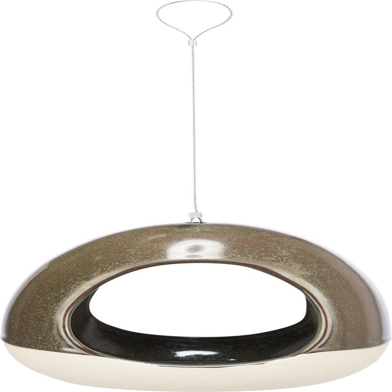 Trixie Bird water bowl for hanging, cerami, 150 ml/ 12 ? 16 cm, forest