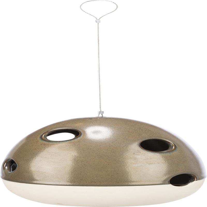 Trixie Nesting aid for hanging, ceramic, 12 ? 12 ? 16 cm, forest