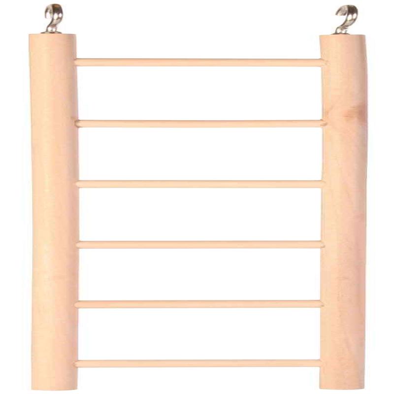 Trixie Wooden ladder, 6 rungs/28 cm