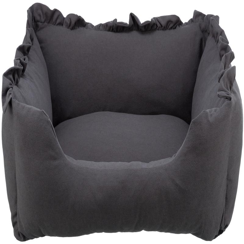 Trixie Amelie bed, square, 100 x 70 cm, dark grey