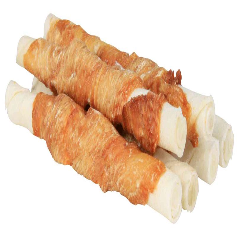 Trixie 100 Denta Fun chewing rolls, chicken, 28 cm, 100 pcs./80 g