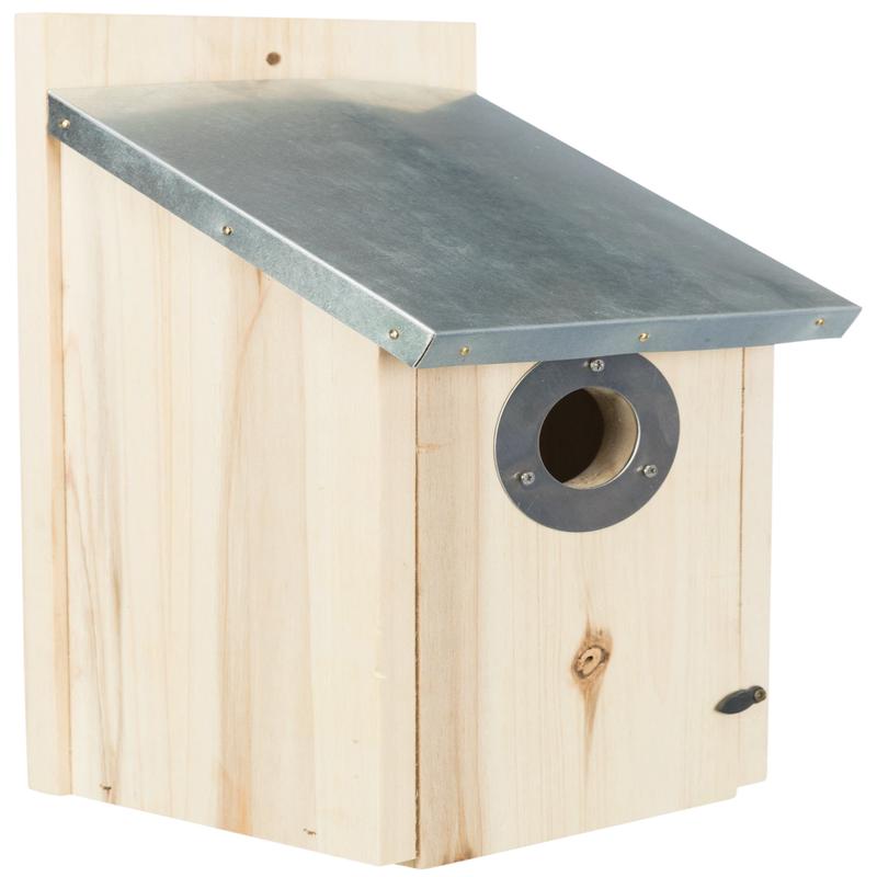 Trixie Nest box for starlings, pine wood, 18 x 31 x 16 cm/? 4.5 cm
