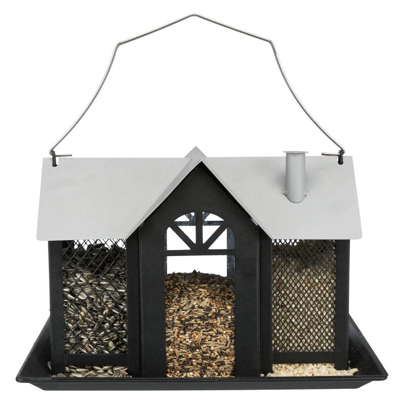 Trixie Villa bird feeder, 2,000 ml/26 ? 19 ? 19 cm, BLA