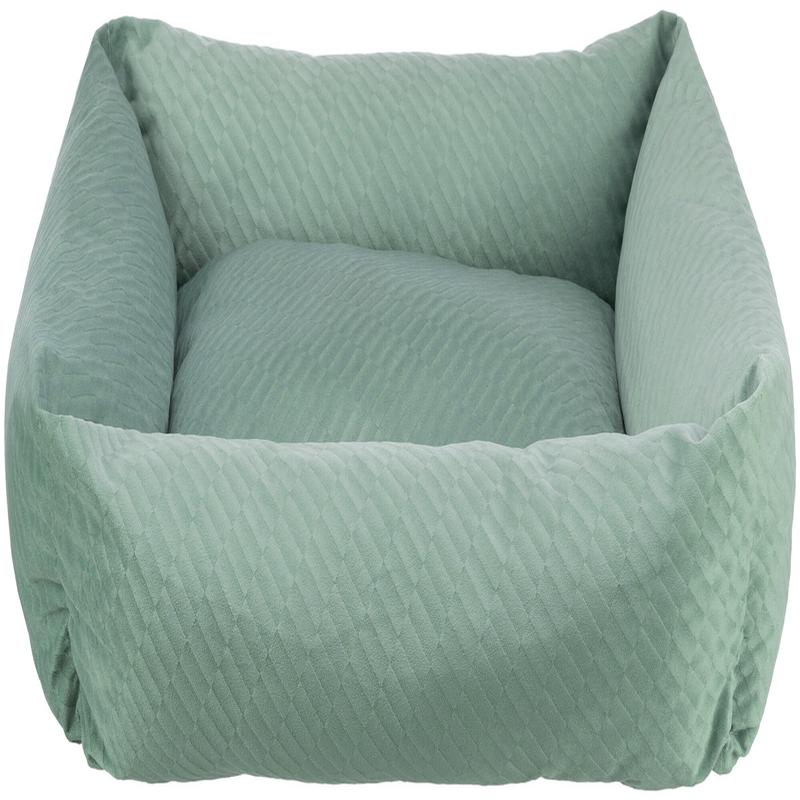 Trixie Alena bed, square, 80 x 60 cm, sage