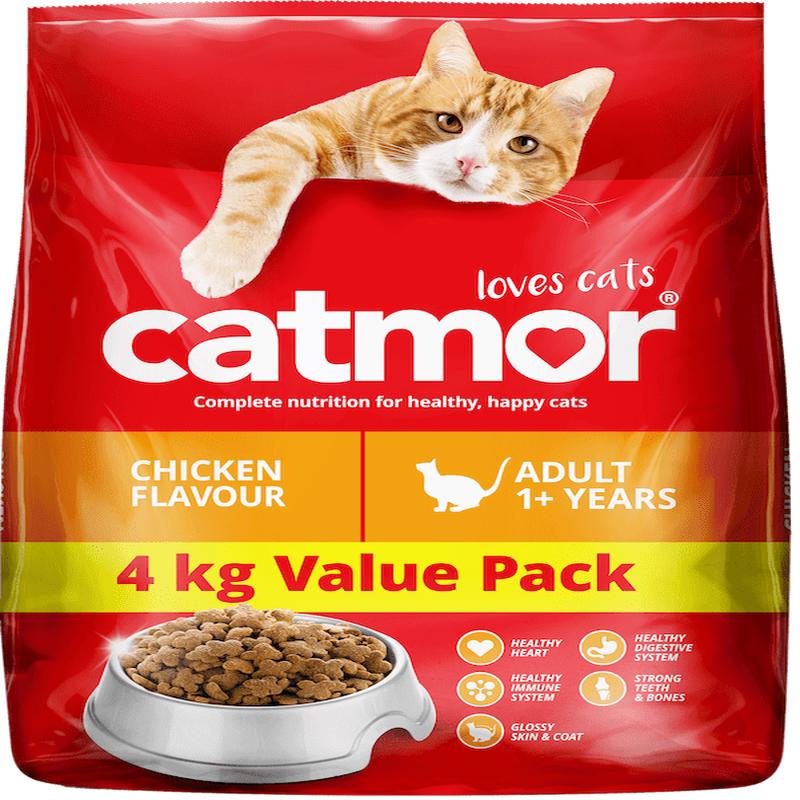 CAT FOOD ADULT CHICKEN 4KG CATMOR