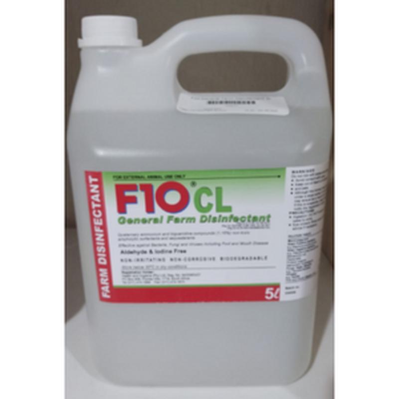 DISINFECTANT F10 CL 5L PRIBIO