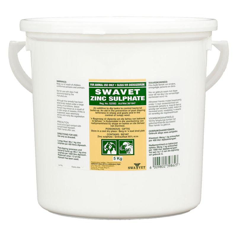 HLT ZINC SULPHATE 1KG SWAVET