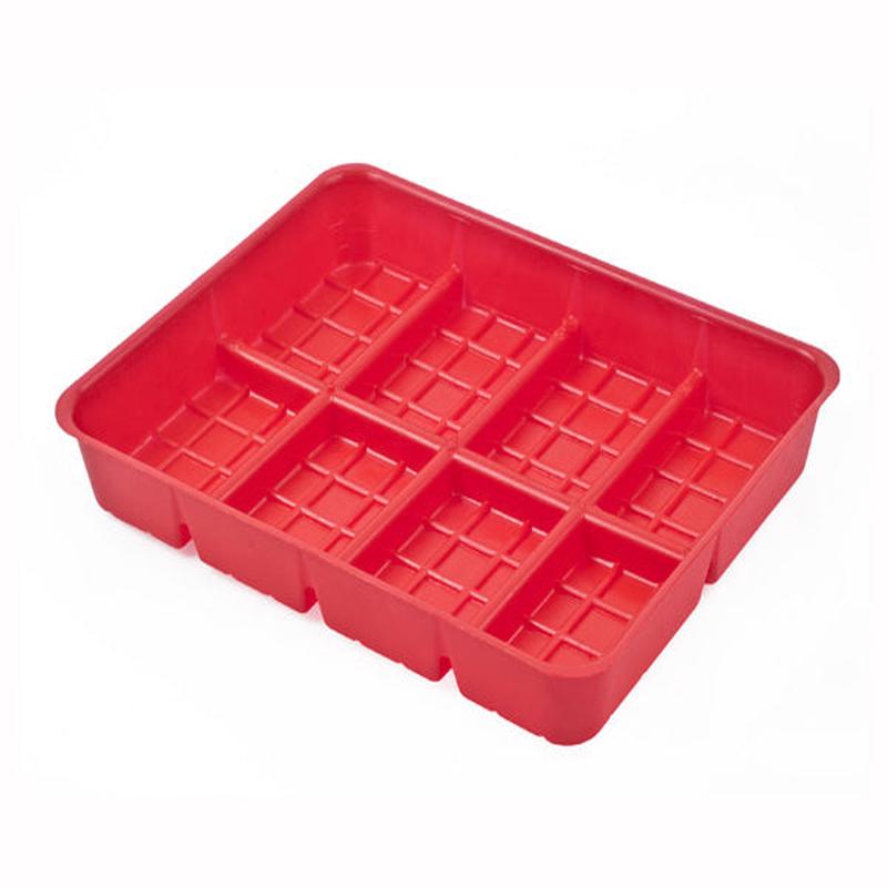 TRAY FEED CHICK SQUARE POLTEK