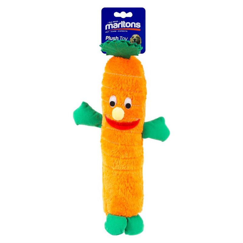 CARROT 15 - PLUSH WITH SQUEAKER