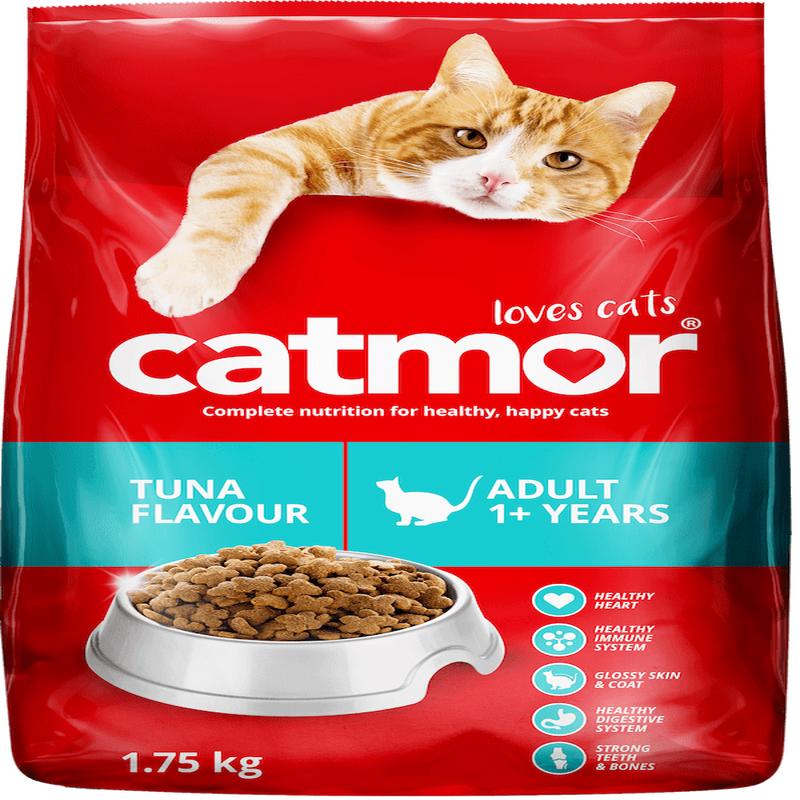 CAT FOOD ADULT TUNA 1.75KG CATMOR