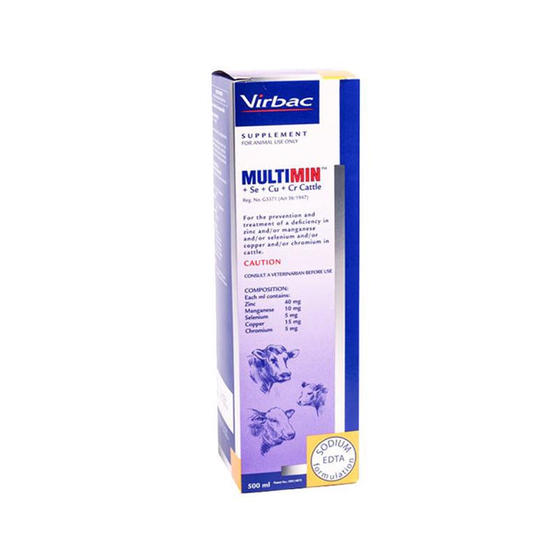 VIT MULTIMIN+SE+CU+CR 500ML VIRBAC