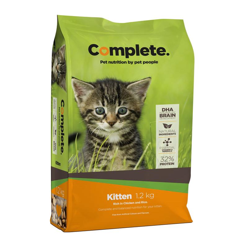 CATFOOD KITTEN FOOD 1.2KG COMPLETE