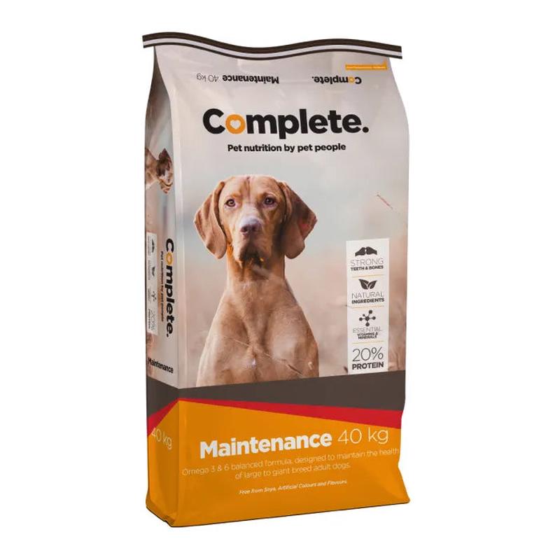 DOG FOOD COMPLETE  MAINTENANCE LRG 40KG