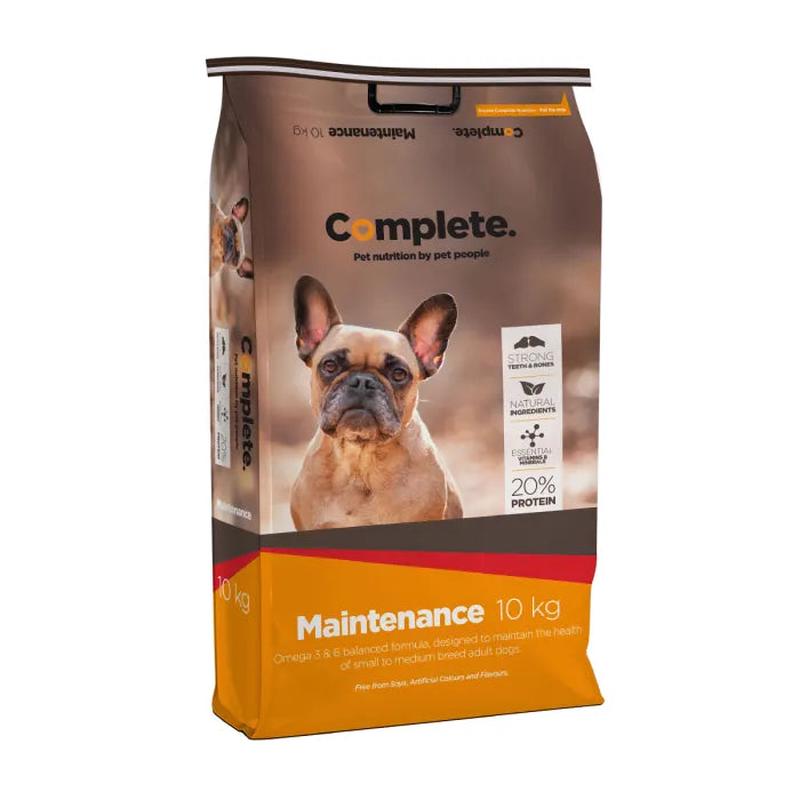 DOG FOOD  MAINTENANCE SMALL 10KG COMPLETE