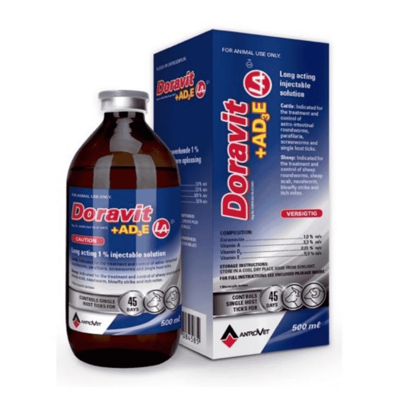 INJ DORAVIT PLUS AD3E LA 500ML ANTROVET