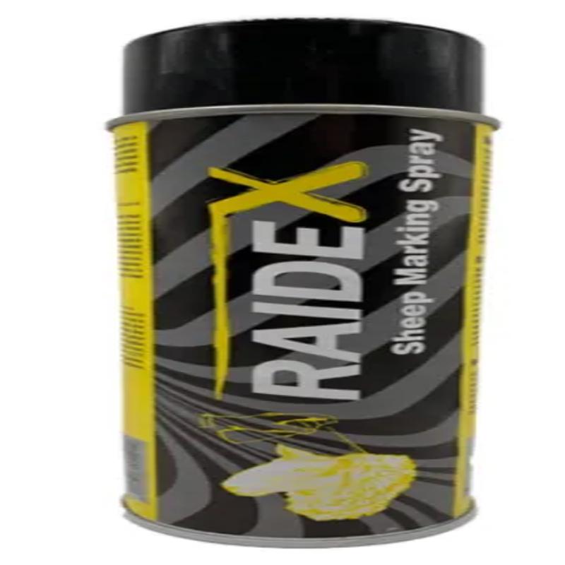 MARKING SPRAY SHEEP YELLOW 500ML RAIDEX
