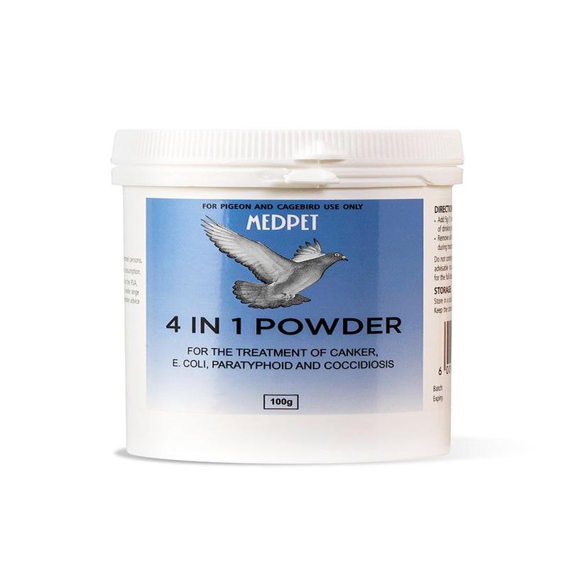 MEDPET 4 IN 1 POWDER 100G ANTROVET