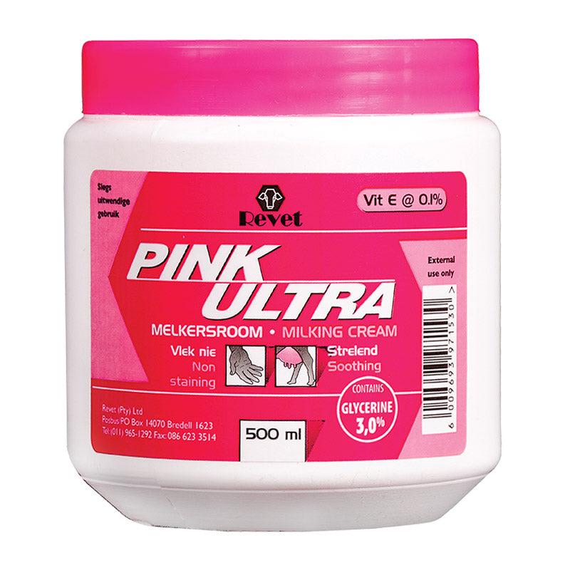 MILKING CREAM PINK ULTRA 500ML REVET