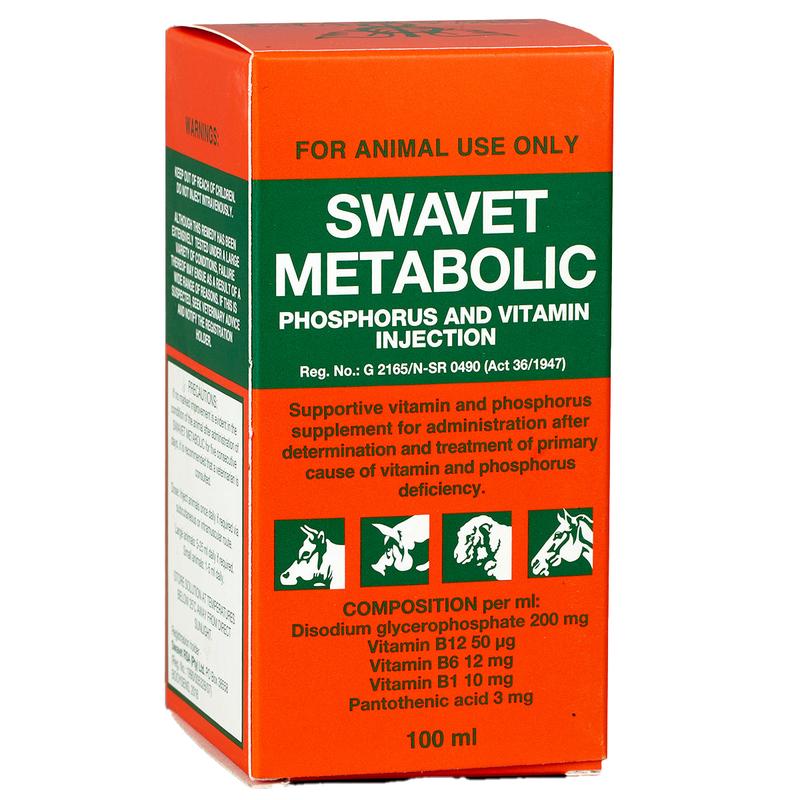 VIT METABOLIC 100ML SWAVET