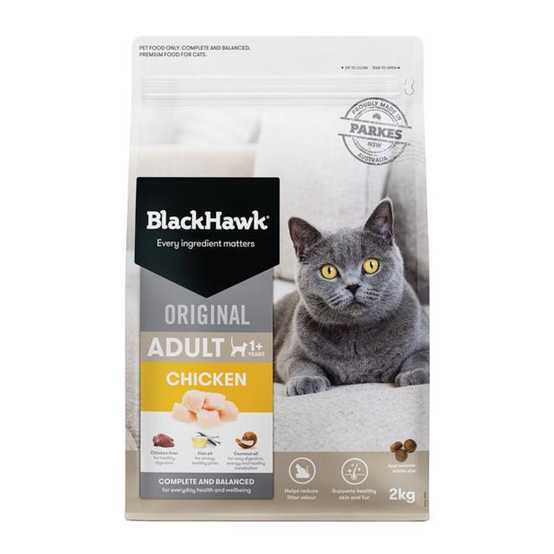 Black Hawk Dry Cat Food Adult Chicken