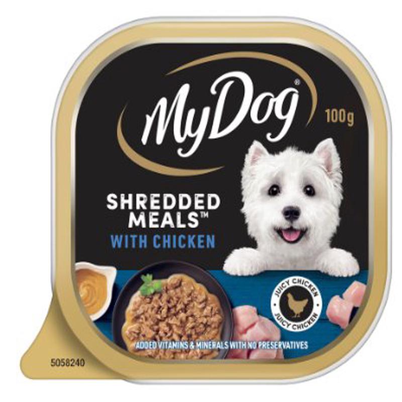My Dog Wet Food Shredded Meals Chicken 12 x 100g