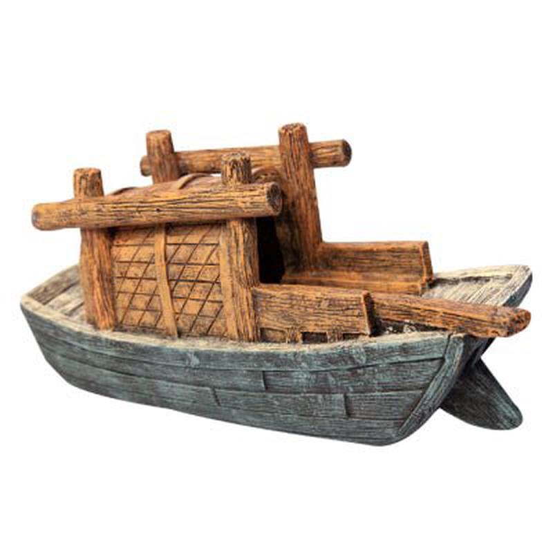 Aqua One Ornament Fishing Boat