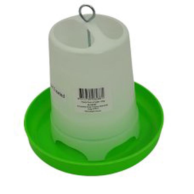 Elite Poultry Feeder Green & White