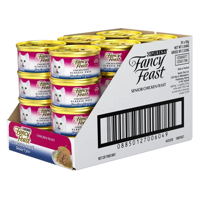Fancy Feast Classic Pate Senior Chicken 24x85g
