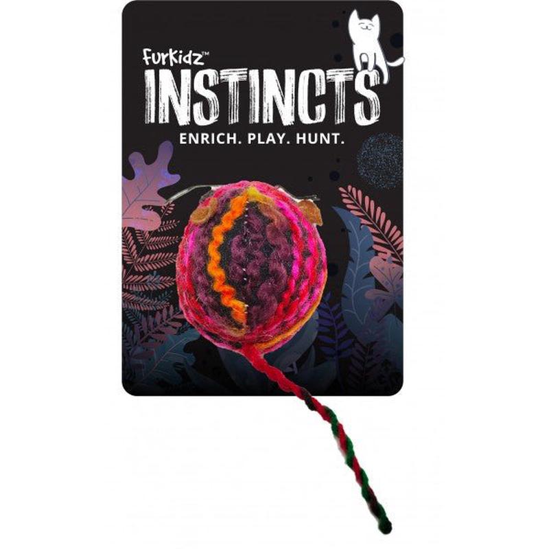 Furkidz Cat Toy Woolly Mouse