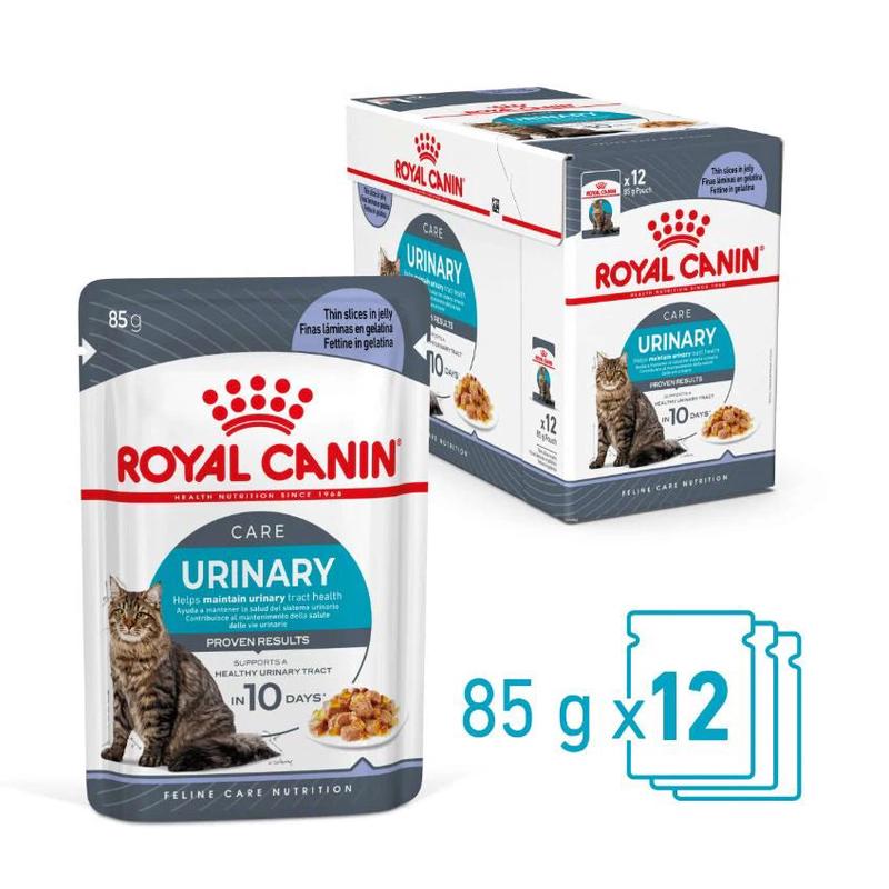 Royal Canin Wet Cat Food Urinary Care Jelly 12x85g