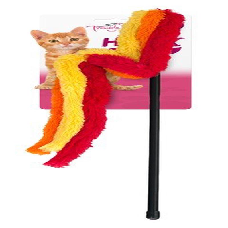Trouble & Trix Cat Toy HiJinx Towel Wand