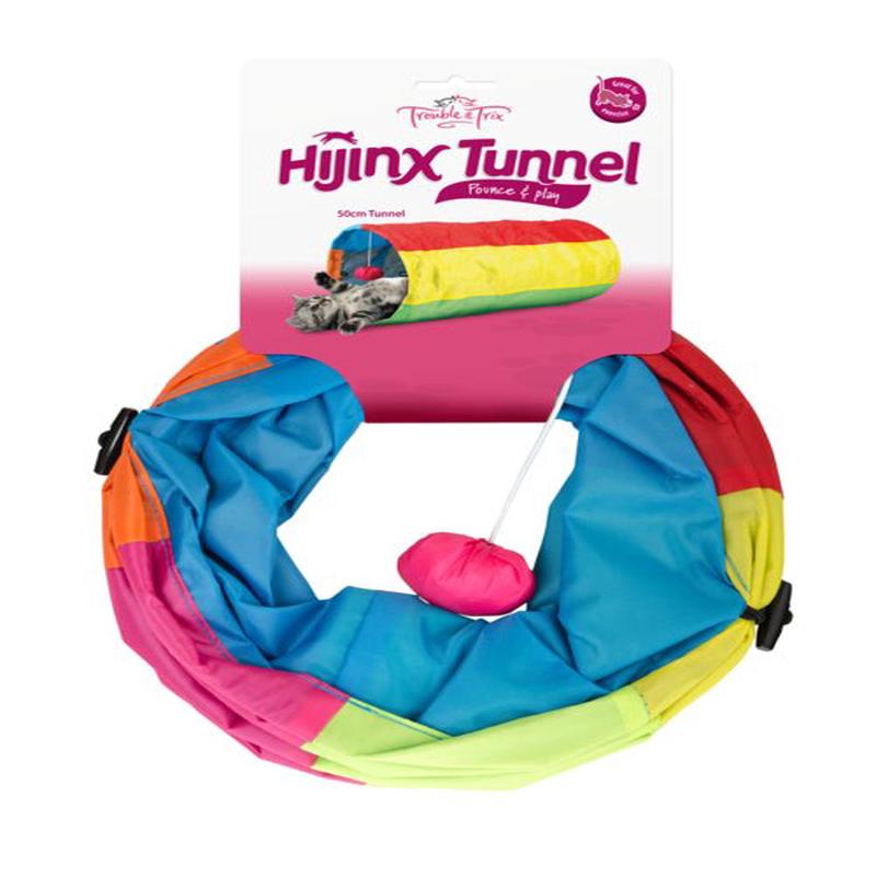 Trouble & Trix Cat Toy HiJinx Tunnel