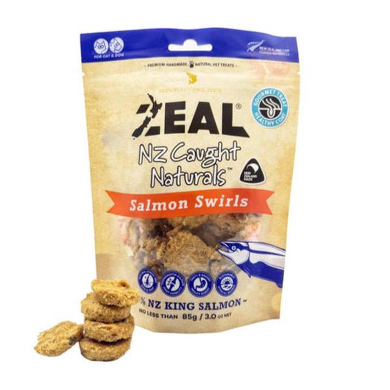 Zeal Freeze Dried Treats Salmon Swirls 70g