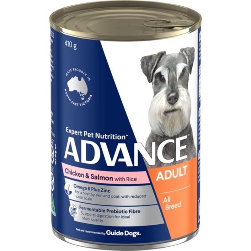 Advance Wet Dog Food Adult Chicken And Salmon 400g