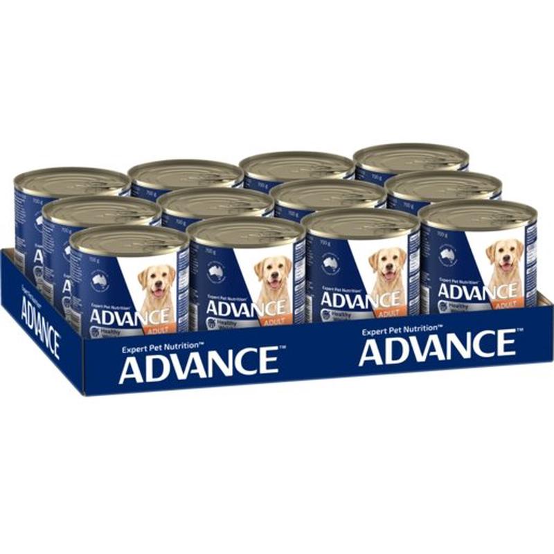 Advance Wet Dog Food Adult Healthy Weight 12x700g