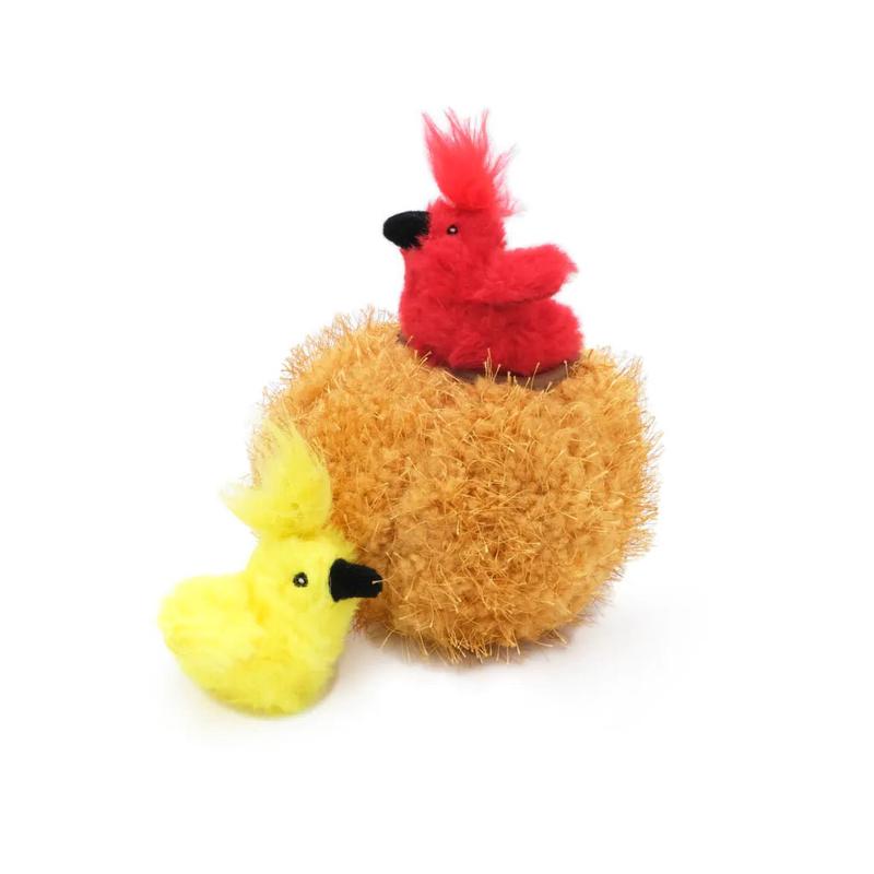 Zippy Paws Zippy Claws Burrows Cat Toy - Birds in Nest