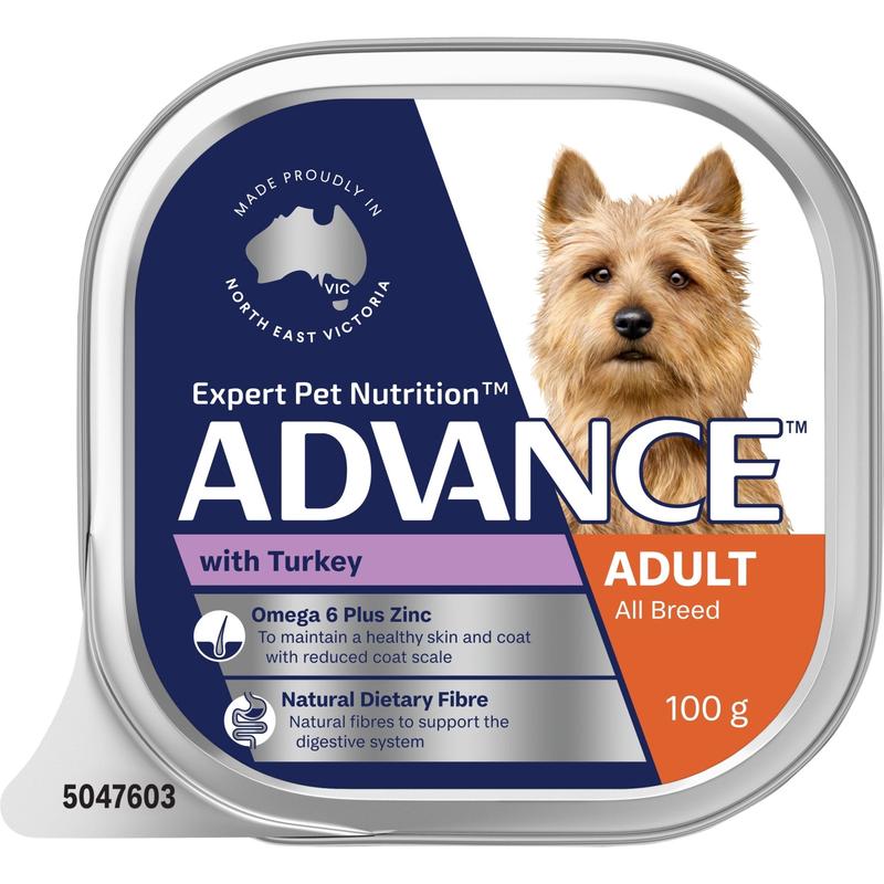 Advance Wet Dog Food Adult Turkey 100g