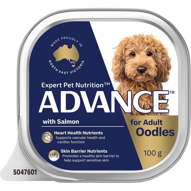 Advance Wet Dog Food Oodles Adult Salmon 100g