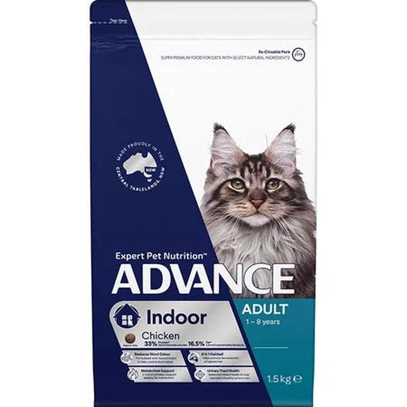 Advance Dry Cat Food Adult Indoor Chicken