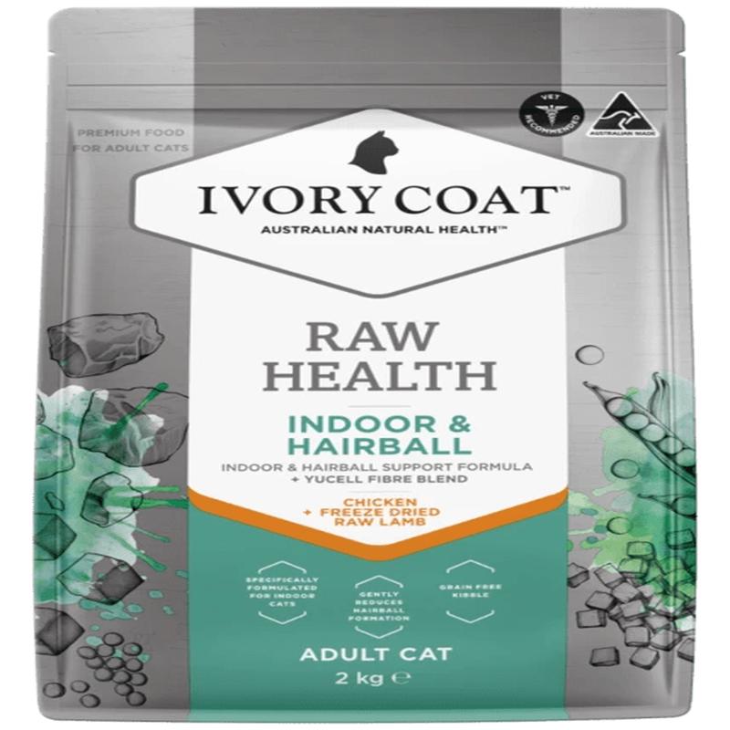 Ivory Coat Raw Health Dry Cat Food Indoor Chicken