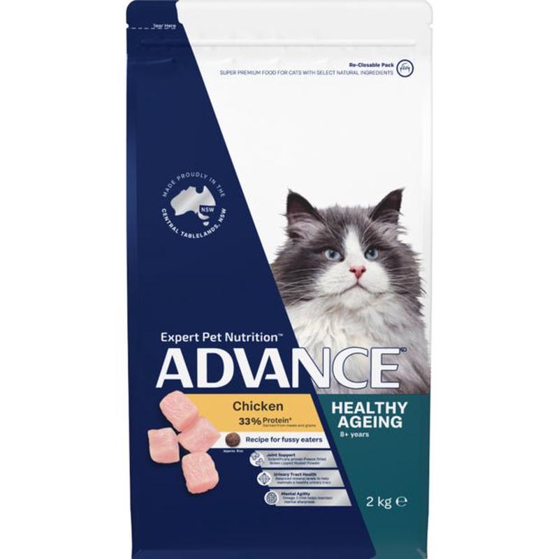 Advance Dry Cat Food Adult Healthy Ageing Chicken