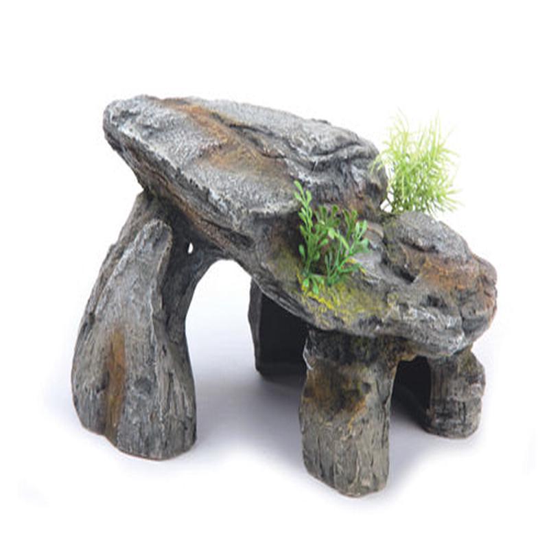 Kazoo Greystone Cave With Plants